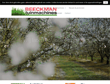 Tablet Screenshot of beeckman.com